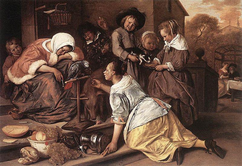 Jan Steen The Effects of Intemperance